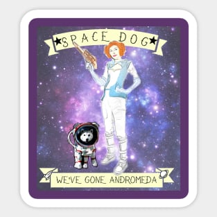 Space Dog (silver jubilee) Sticker